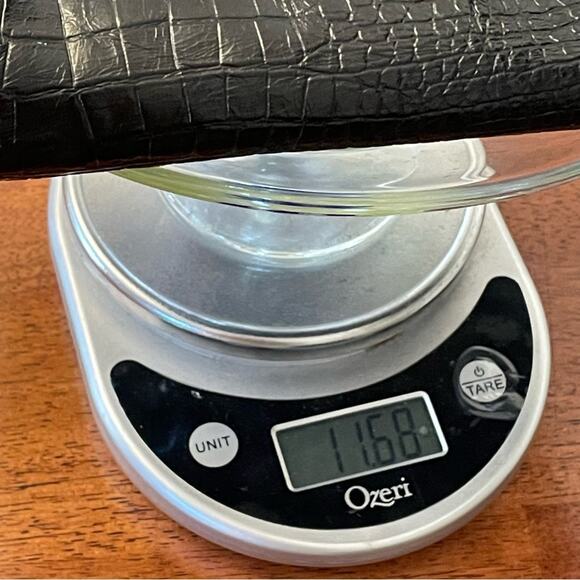 Helmut Lang Croc Embossed Patent Leather Asymmetrical Mini Skirt Black 10 Large - Picture 14 of 14